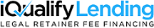 iQualify Lending - Retainer Financing For Law Firms Sticky Logo